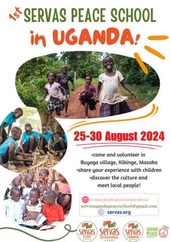 First Peace School in Uganda poster